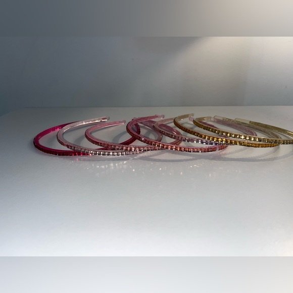 Set of 7 bedazzled headbands - Picture 2 of 9